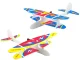 Flying Foam Airplane Toy with USB Electric Motor, Red