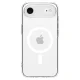 Spigen Ultra Hybrid Mag dėklas iPhone 17 / 17 Air su MagSafe, skaidrus/baltas
