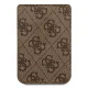 Guess 4G Triangle MagSafe dėklas kortelėms GUWMS4GTLBR, rudas