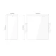 Tech-Protect 4in1 rinkinys: 2x stiklas + 2x plėvelė Samsung Galaxy Z Fold 8 Ultra