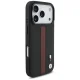 BMW M Perforated Stripe Logo MagSafe dėklas iPhone 17 Pro telefonui, raudonas