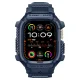 Apsauginis dėklas su dirželiu Spigen Rugged Armor Pro, Apple Watch Ultra 1 / 2 (49mm), tamsiai mėlynas