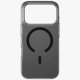 Uniq Clario Magclick Charging dėklas, skirtas iPhone 17 Pro, juodas
