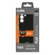 SBS dėklas Samsung Galaxy S25 telefonui su D3O technologija, juodas