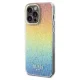 Guess dėklas iPhone 13 / 13 Pro, Faceted Mirror Disco Iridescent, įvairiaspalvis