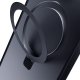 3MK Smoke Case Mag&Stand dėklas, skirtas iPhone 13 Pro Max, juodas