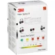 Apsauginės ausinės 3M Peltor Optime III H540A, 35 dB, juodos / raudonos