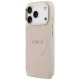 Guess HC Magsafe PU w/ Peony Hot Stamp dėklas iPhone 17 Pro, rožinis