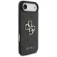 Guess dėklas iPhone 17 Air telefonui 4G Big Logo, juodas