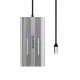 Orico XDR 12-in-1 USB-C prijungimo stotelė, PD 100W, 2x HDMI 4K 60Hz, VGA, pilka