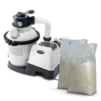 Smėlio filtravimo siurblys Intex 26652 12000 l/val. + 50 kg smėlio