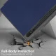 Samsung Galaxy Tab S9 Ultra dėklas Tri-fold Stand Design, mėlynas