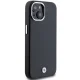 BMW Signature Wrapped Metal MagSafe dėklas iPhone 15 / 14 / 13, juodas