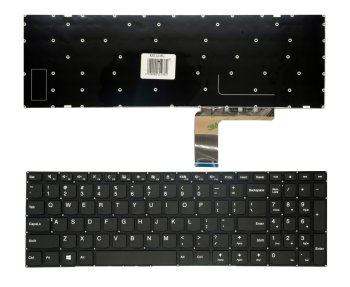 Lenovo Ideapad 300-15IBR klaviatūra Extra Digital 119601 (US), juoda