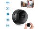 Belaidė mini WiFi Full HD kamera, juoda
