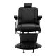 Barzdaskučio kėdė Hair System BM88066B, juoda