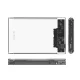 Orico 2139C3 2.5\" HDD/SSD išorinis dėklas USB-C, skaidrus