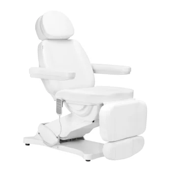 Elektrinis pedikiūro krėslas Sillon Classic, 4 varikliai, baltas
