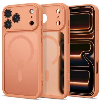 „Tech-Protect BasicMag MagSafe“ dėklas, skirtas iPhone 17 Pro / 18 Pro, matinis oranžinis