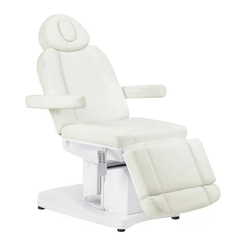 Azzurro 708A elektrinis kosmetologinis gultas, 4 varikliai, baltas