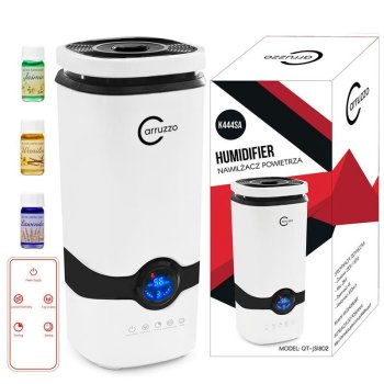Ultragarsinis oro drėkintuvas Carruzzo 116934, 4 l, su nuotolinio valdymo pulteliu