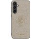 Samsung Galaxy S23 FE (SM-S711B/DS) Glitter Script Big 4G Case Cover, Gold