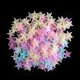 Stars fluorescenc 100 pcs mix