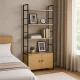 ModernHome industrinė knygų lentyna su spintele 143331
