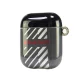 Ausinių dėklas Audi IML Sport Case skirtas AirPods 1 / 2, juodas