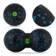 Neo-Sport NS-997 Massage Ball Set, Black/Blue