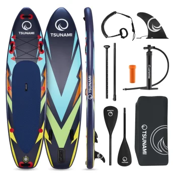 Pripučiama SUP irklentė 4Fizjo TSUNAMI T08, 320 cm, įvairiaspalvė