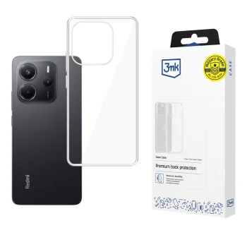 3Mk Clear Case dėklas Xiaomi Redmi Note 14 4G, skaidrus