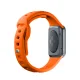 3mk Silikoninis dirželis Apple Watch 38 / 40 / 41 mm, oranžinis