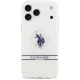 U.S. Polo Assn. dėklas „iPhone 17 Pro Max“ su „MagSafe“, baltas