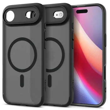 Spigen dėklas Ultra Hybrid Mag skirtas iPhone 17 Air su MagSafe, juodas