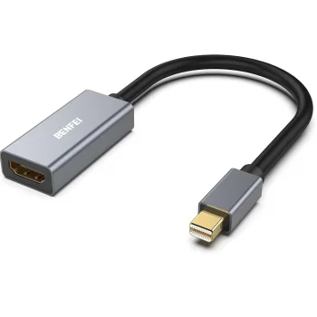 BENFEI Mini DisplayPort į HDMI adapteris, pilkas
