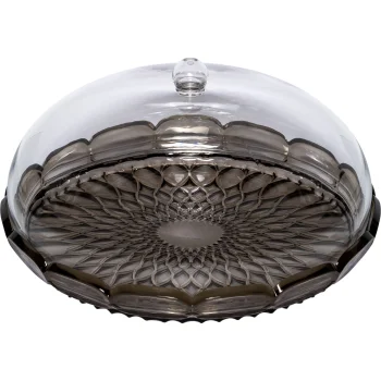 Guzzini VANITY tortinė su gaubtu, 30 cm, Smoke