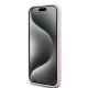 Karl Lagerfeld Silicone Karl & Choupette MagSafe dėklas iPhone 15 (6.1\"), rožinis