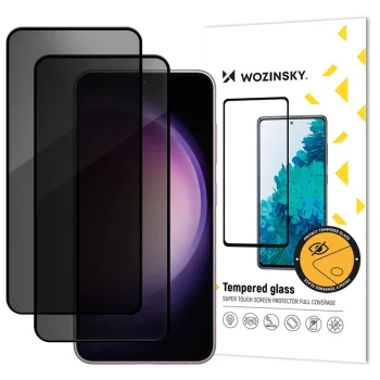 Wozinsky Privacy Glass for Samsung Galaxy S26 Plus, 2 pcs.
