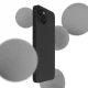 iPhone 13 case from the 3mk Silicone Case series - black