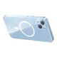 Baseus Crystal Series magnetinis dėklas iPhone 14 Plus + apsauginis stiklas