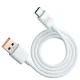 3MK Hyper USB to USB Type C Data Charging Cable 3A 1.2m, White