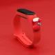 Raudonas kalėdinis dirželis Xiaomi Mi Band 3 / 4