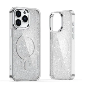 Glitter Case with MagSafe  Samsung Galaxy A56 5G - White