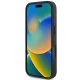 Mercedes-Benz iPhone 16 Pro Max dėklas AMG Leather Debossed Lines, juodas