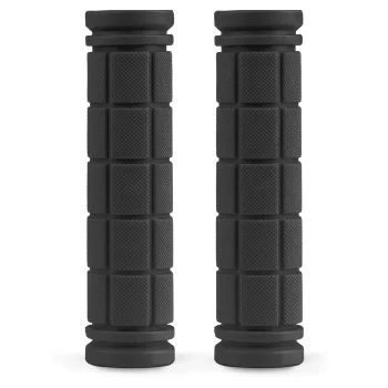 Soke paspirtuko vairo rankenos 125 mm, juodos, 2 vnt.