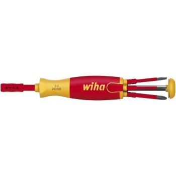 Izoliuotas atsuktuvas su antgalių dėtuve Wiha SB 2831-09021 LiftUp electric 1000 V AC, 7 dalių