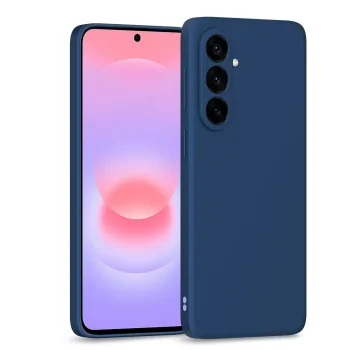 Dėklas Samsung Galaxy A37 5G Silicon, tamsiai mėlynas