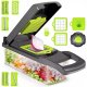 Manual Vegetable, Fruit and Egg Chopper with Accessories (13-in-1)