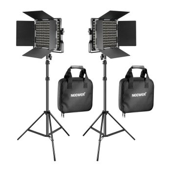 Neewer 660 Bi-Color LED studijinio apšvietimo rinkinys, 2x 40W